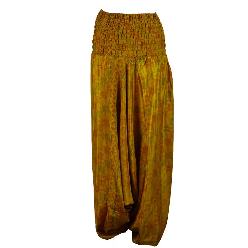 Haremsbukser Baggy Burnt Orange - 