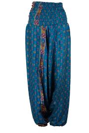 Haremsbukser Baggy Dark Turquoise 