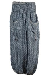 Haremsbukser Pocket Greyish Blue