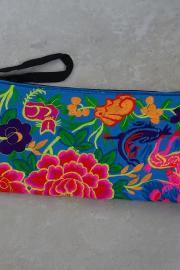 Hmong Hill Clutch Taske Turkis