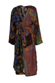 Vintage Kimono - Earthy Flowers