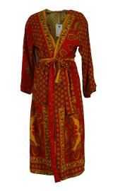 Vintage Kimono - India Red