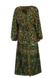 Boho Kimono india Green