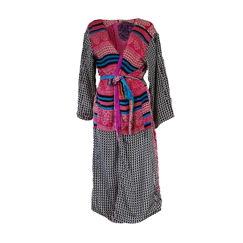 Boho Kimono Pink n' Black - 