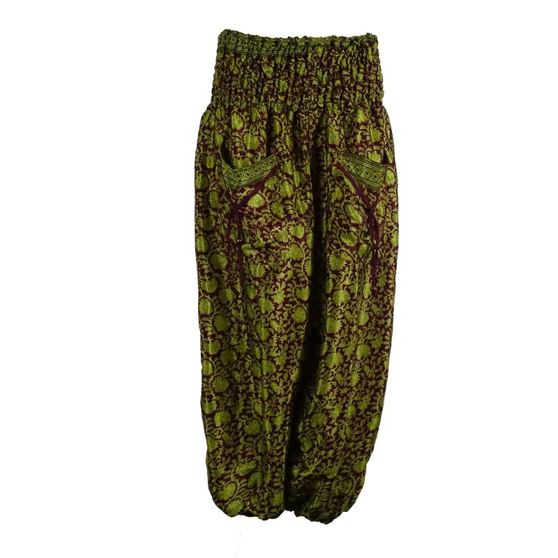 Haremsbukser Pocket Wine n' Green - 