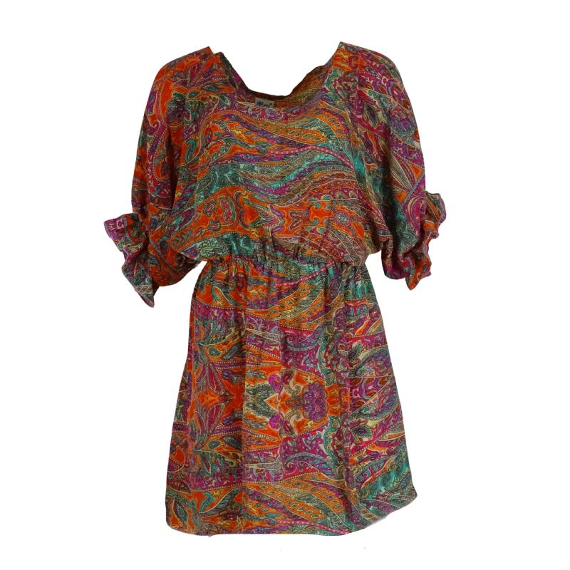 Sari Sundari Bluse Indian Colours - 