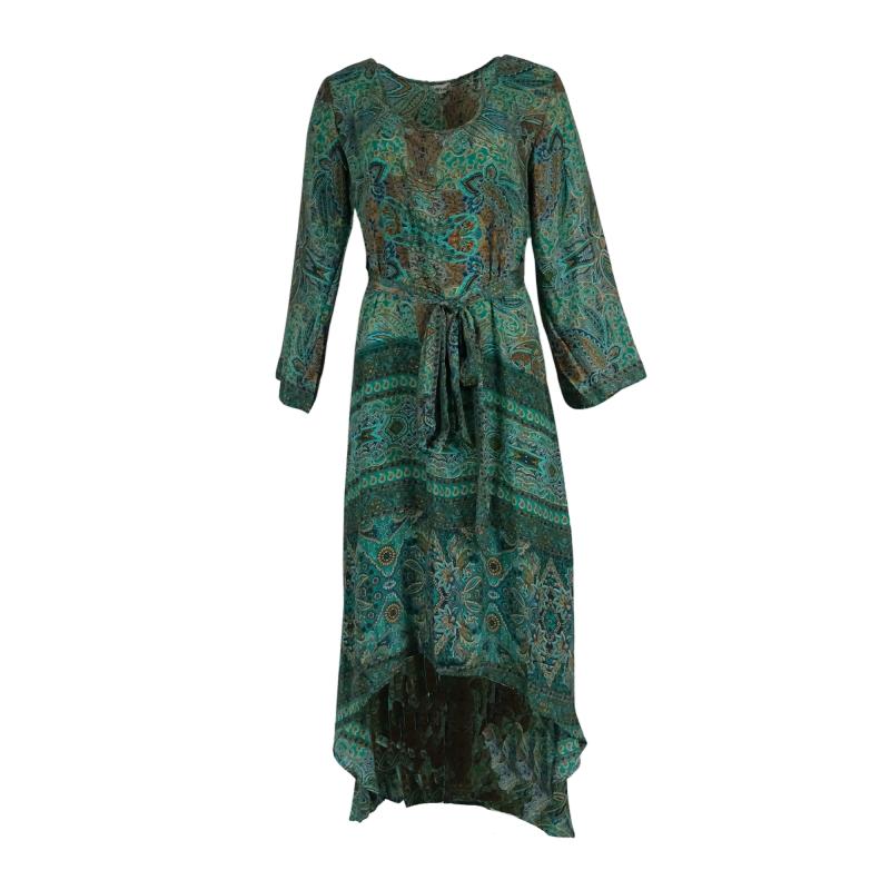 Parvati Kjole Paisley Green - 