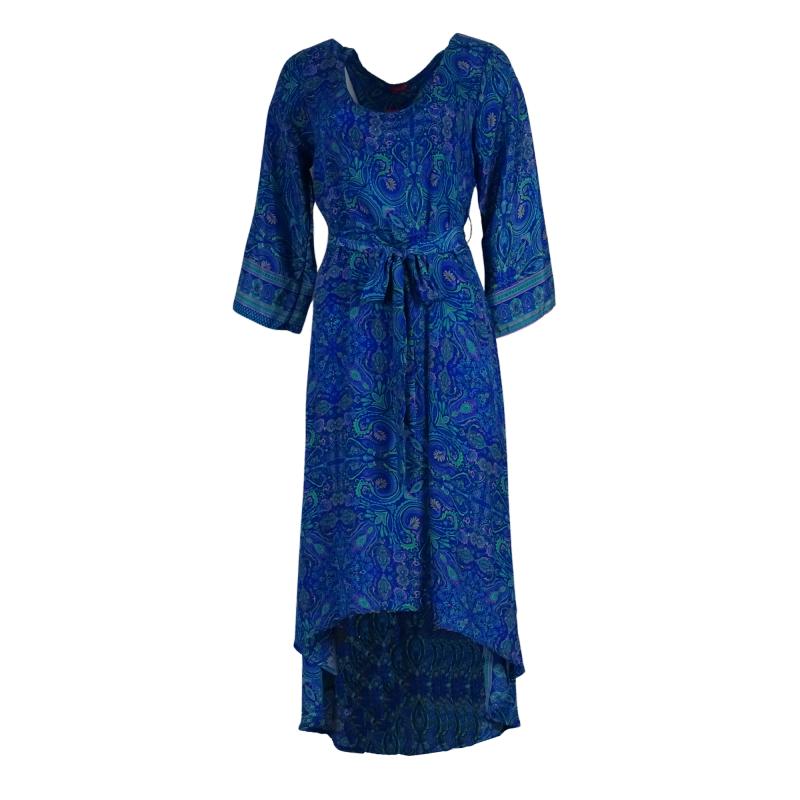 Parvati Kjole India Blue - 