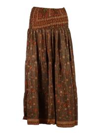 Lang Maxi Nederdel Dusty Flowers