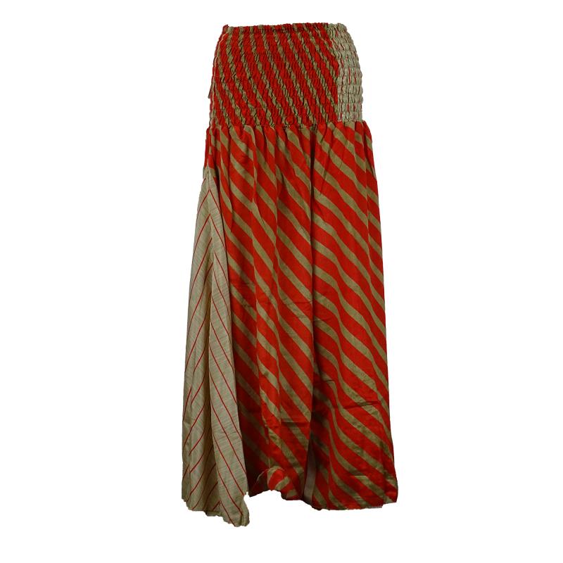 Palazzo Bukser - Red n' Beige - 