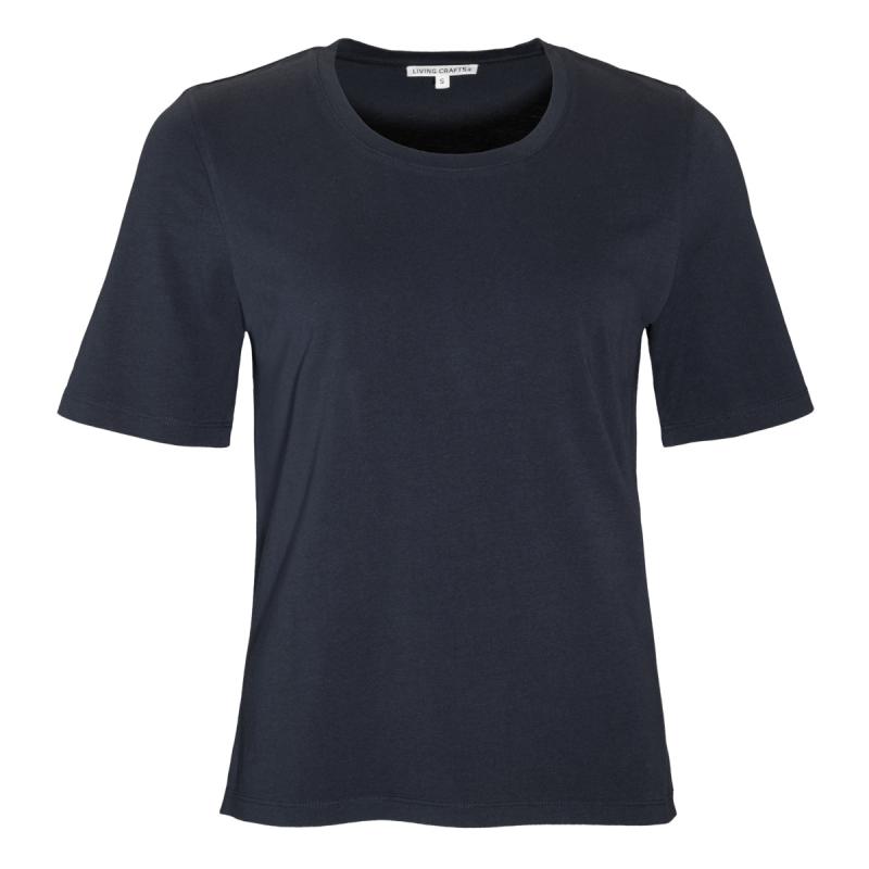 Ink Blue Økologisk T-shirt - 