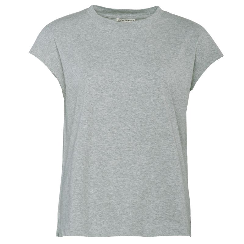 Grå Økologsik T-shirt - 