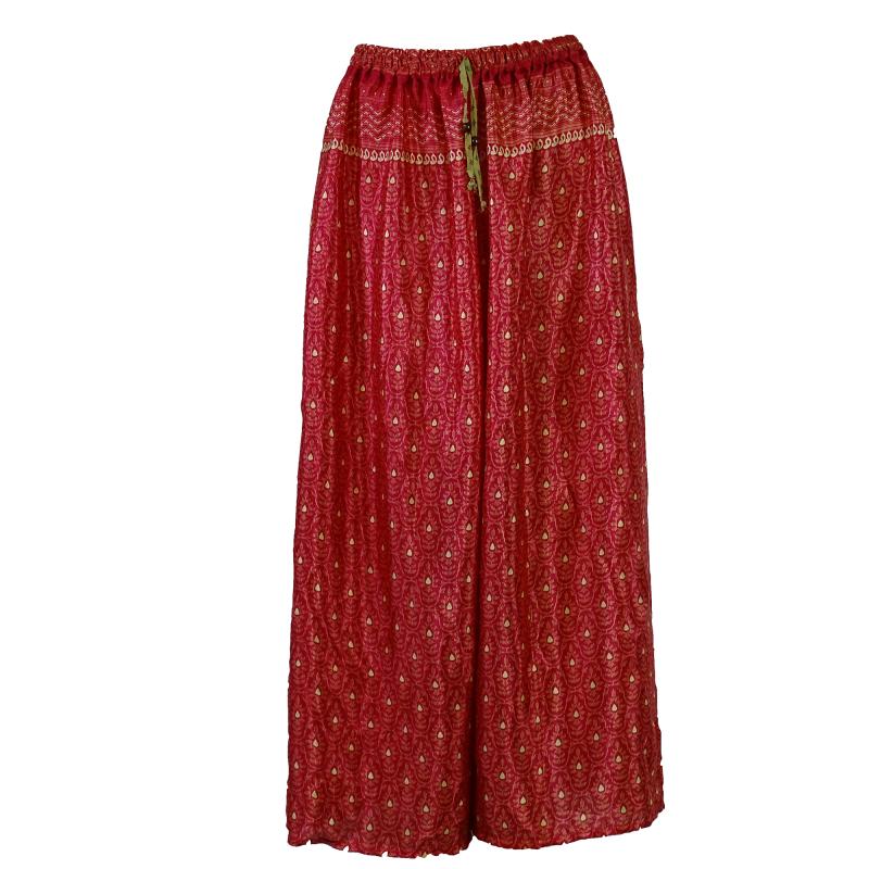 Boho Bukser med Vidde Rosie Red - 