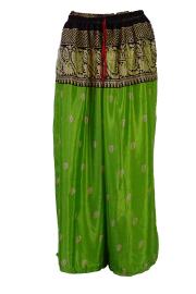 Boho Bukser med Vidde India Green
