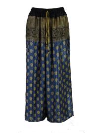Boho Bukser med Vidde India Blue
