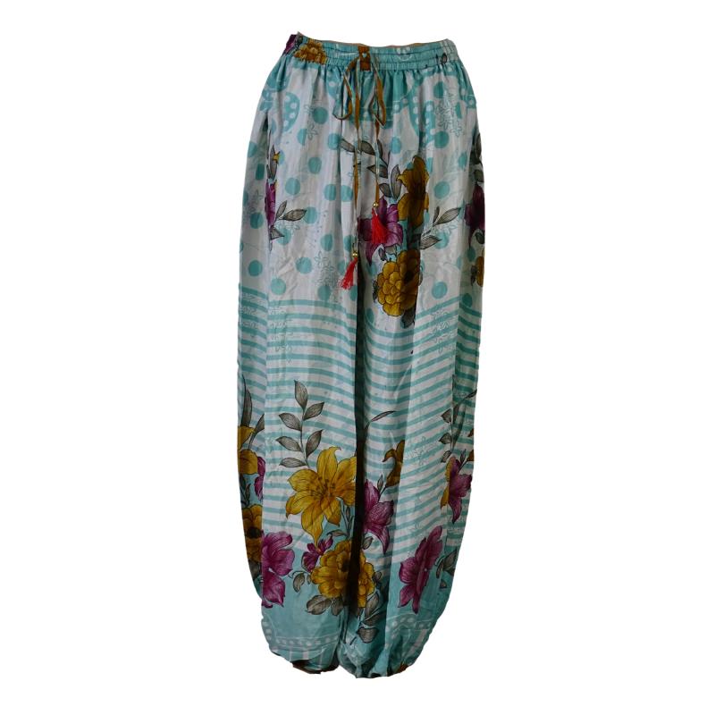Boho Haremsbukser Classic Floral Mint - 