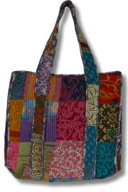 Shopper Taske Sari Patchwork