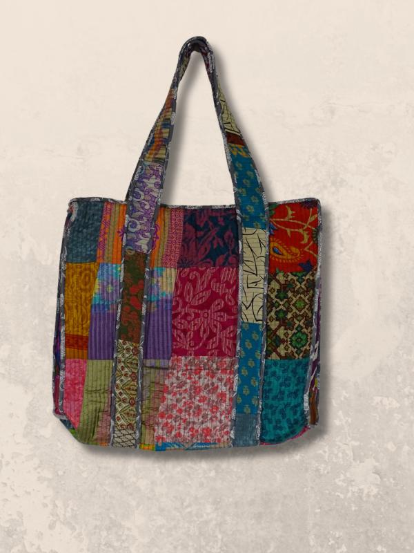 Shopper Taske Sari Patchwork - 