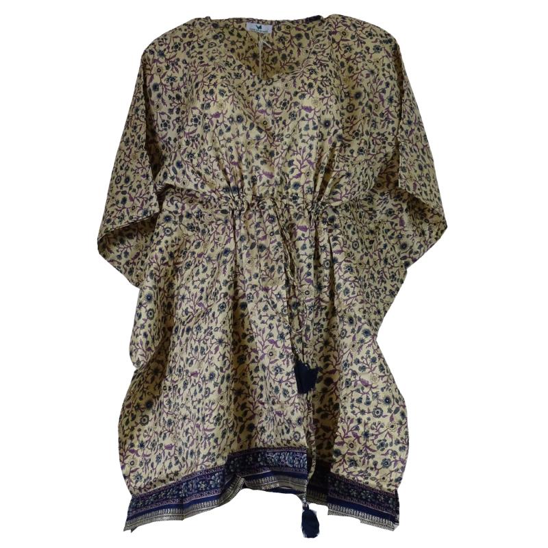 Kaftan Flowery Beige - 