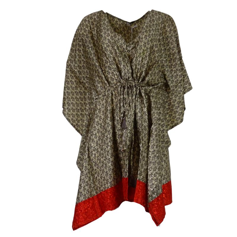 Kaftan Red n' Beige - 
