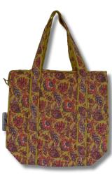 Shopper Taske Orange Rosa