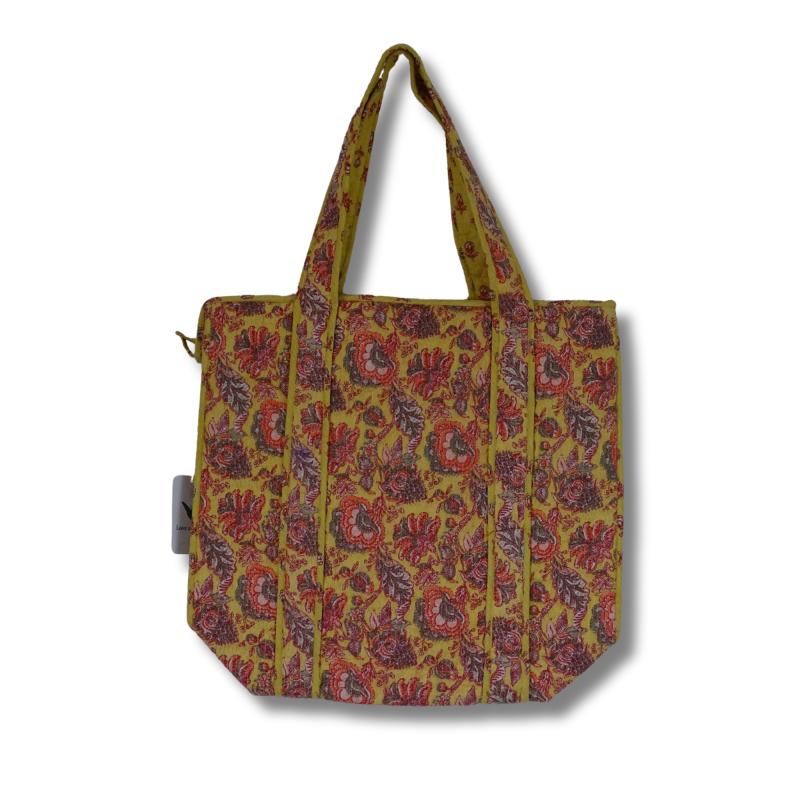 Shopper Taske Orange Rosa - 