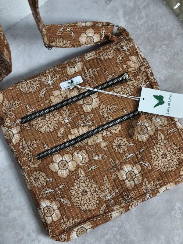 Crossbody Taske Sand - 