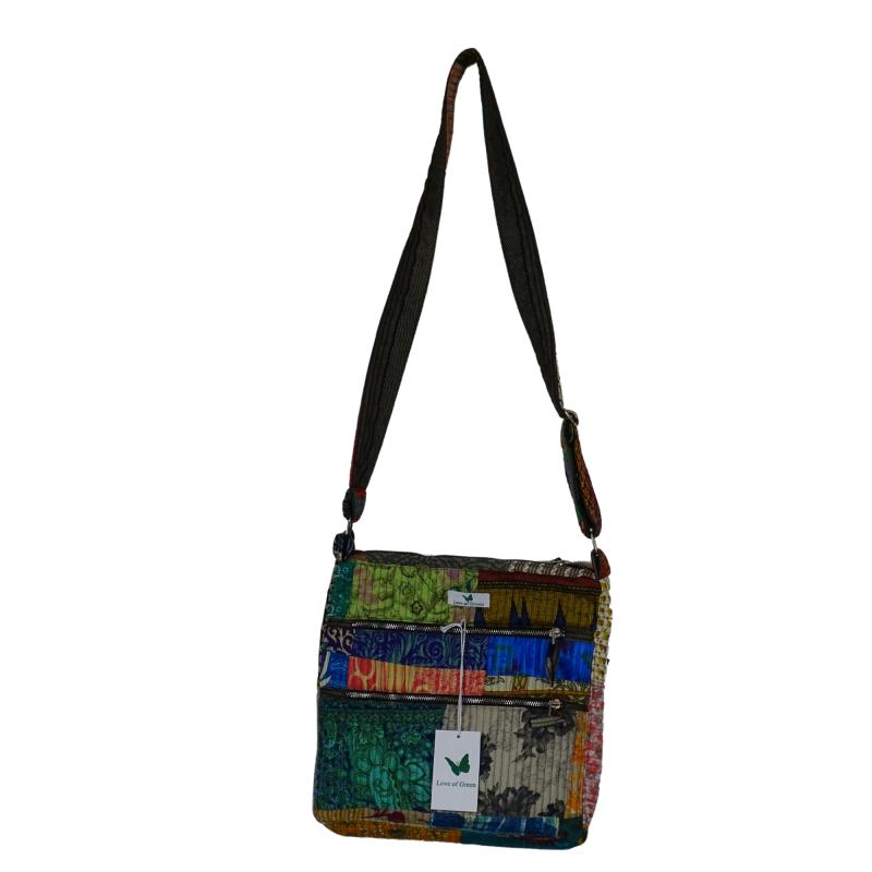 Crossbody Taske Sari Patchwork - 