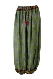 Boho Haremsbukser Classic Green n' Grey