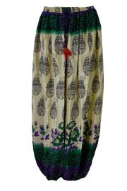 Boho Haremsbukser Classic Purple n' Green