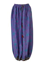 Boho Haremsbukser Classic Purple n' Blue