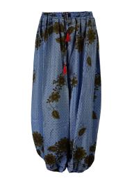 Boho Haremsbukser Classic Beige n' Blue