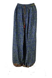 Boho Haremsbukser Classic Blue n' Green