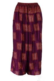Boho Bukser med Vidde Plum