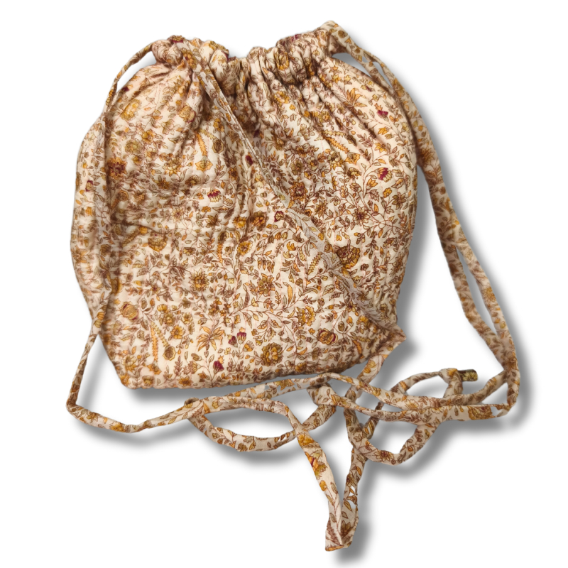 Projekt Taske - Floral Beige