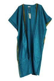 Chaya Kimono Throw Turquoise 