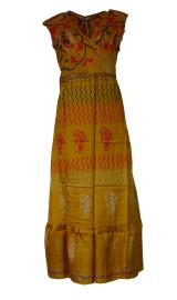 Audrey Wrap Kjole Golden Colours