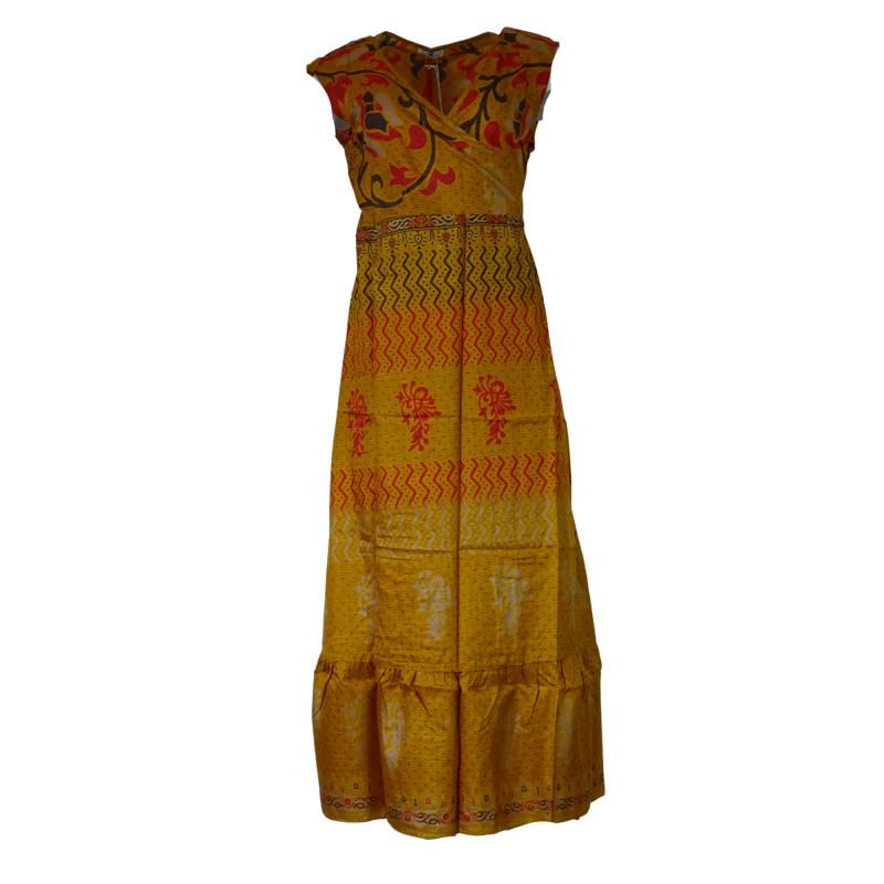 Audrey Wrap Kjole Golden Colours - 