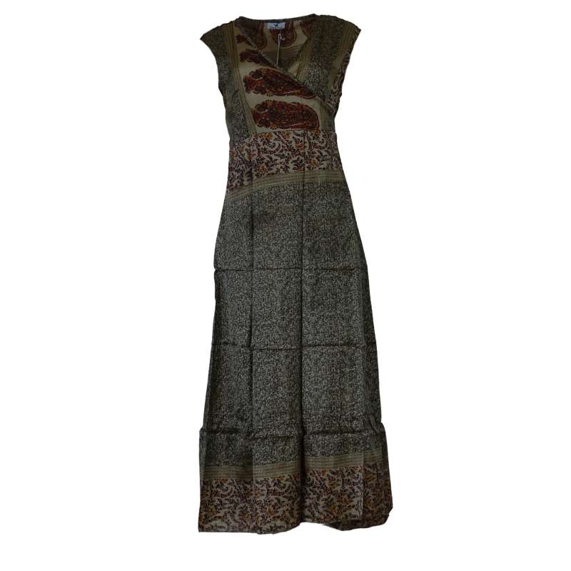 Audrey Wrap Kjole Indian Earth