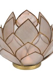 Lotus Lysestage Stor - Hvid