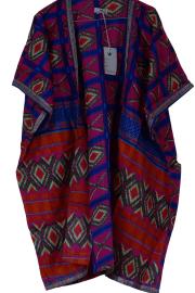 Indali Kort Kimono Colourful Pink