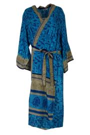 Boho Kimono Blue n' Beige
