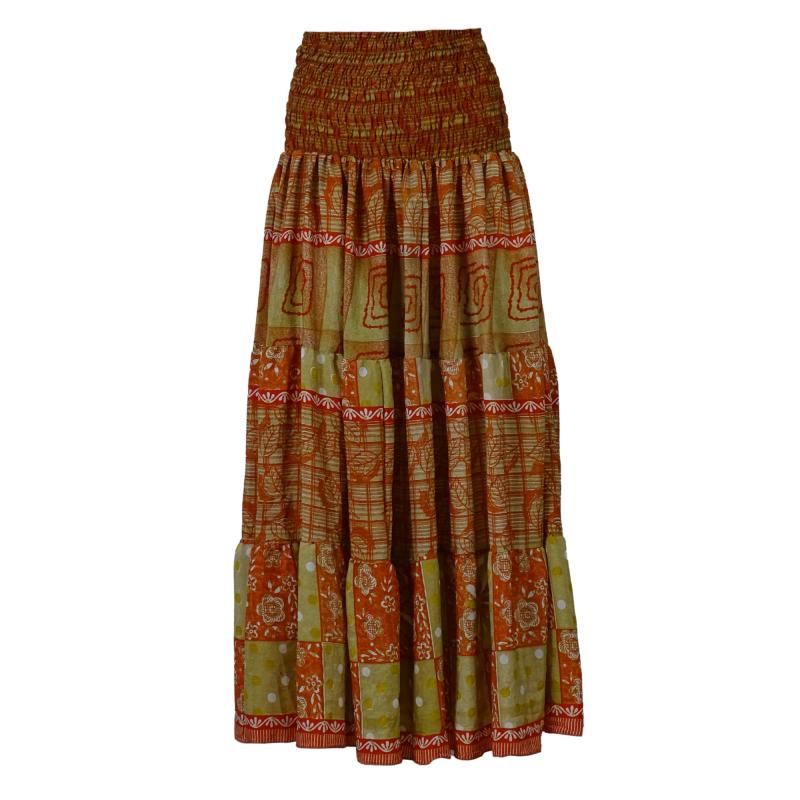 Maxi Nederdel Sandy Orange  - 