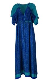 Lavana Kjole India Blue