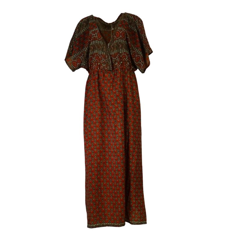 Lavana Kjole Rust - 