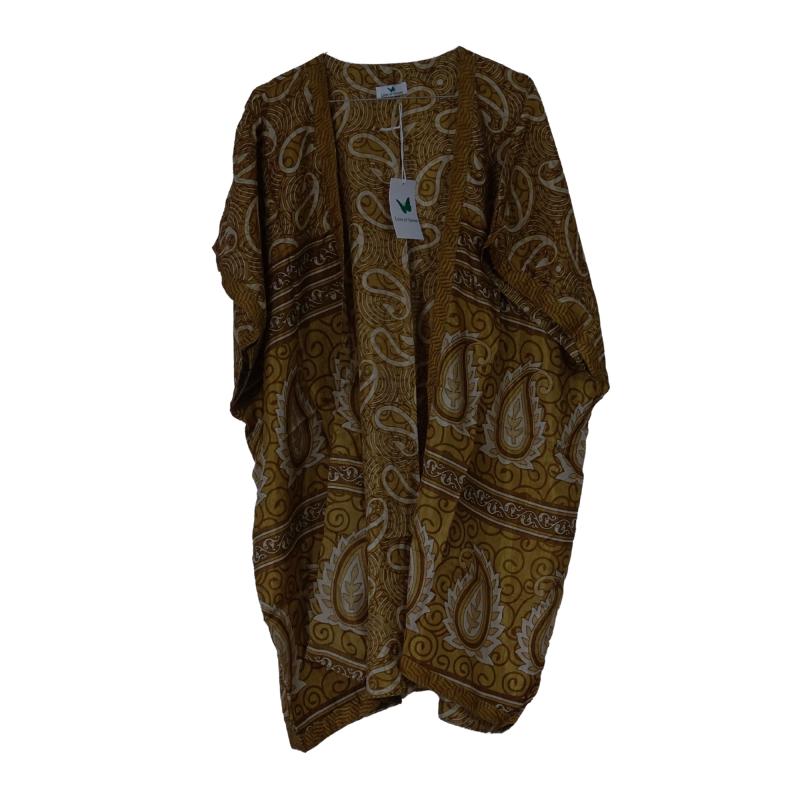 Indali Kort Kimono Beige - 