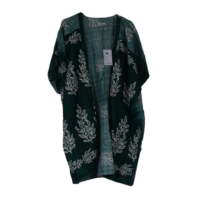Indali Kort Kimono Green  - 