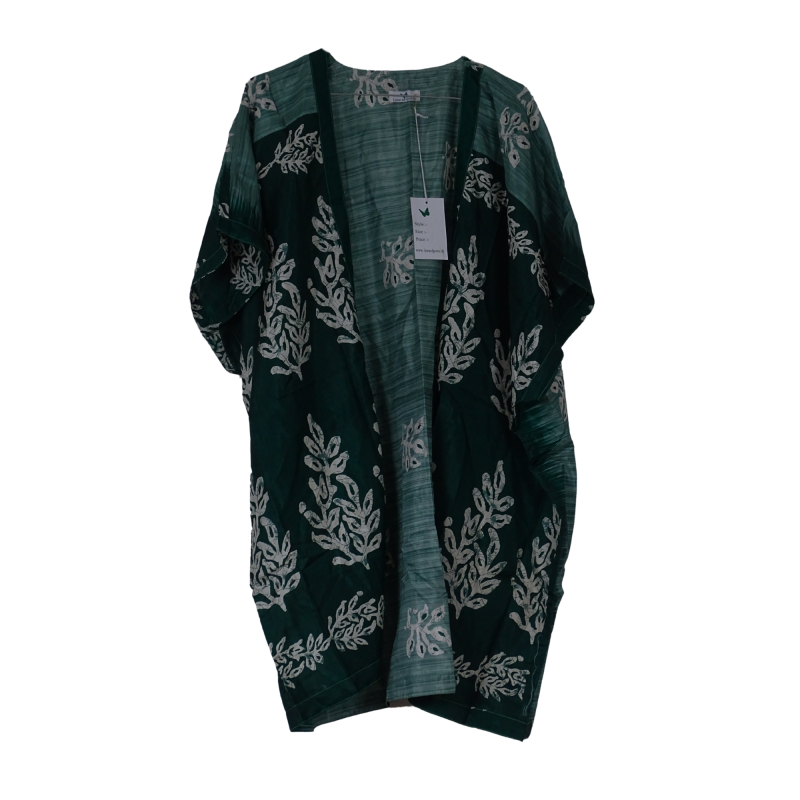 Indali Kort Kimono Green