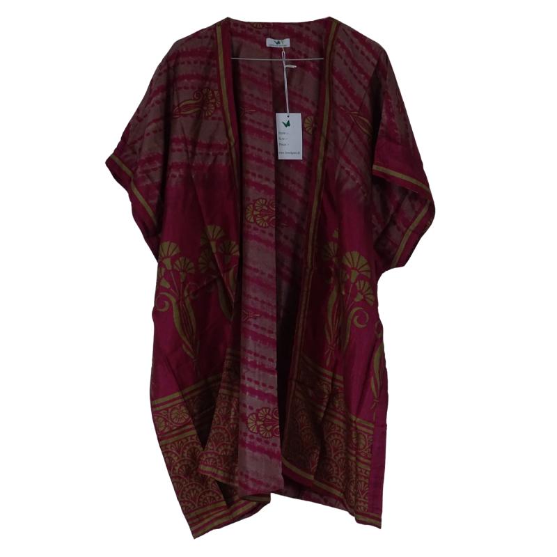 Indali Kort Kimono Wine - 