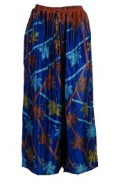 Boho Bukser med Vidde Floral Blue